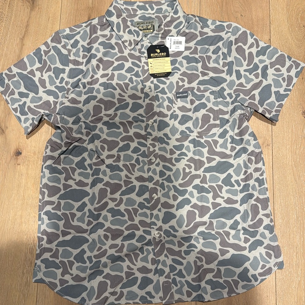 Burlebo Men’s Button up NWT